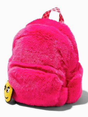 The Smurfs Pink & White Girls\' Backpack Simba 406 Cm Smurfs Smurfette Hearts Dark Pink School  main image 3